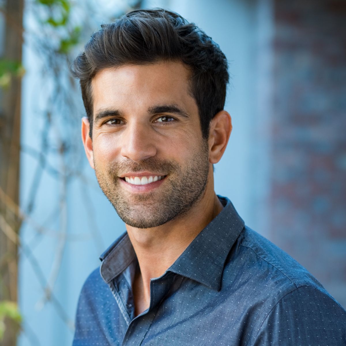 man with natural looking botox results showing subtle long term facial maintenance